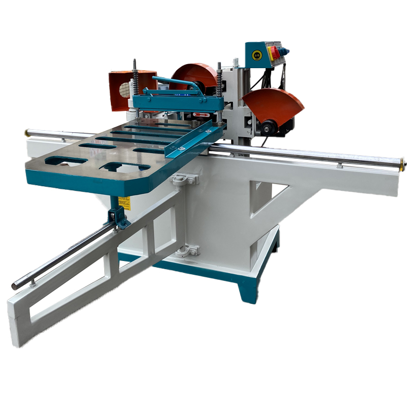 Manual pressing and tenoning machine